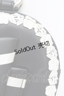 画像2: BABY,THE STARS SHINE BRIGHT / リボンハートBag  クロ×シロ O-25-11-07-1004-BA-BG-IG-OS