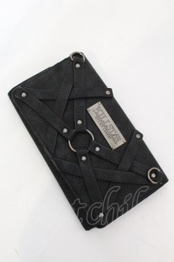 画像1: KILL STAR / 長財布  ブラック O-25-11-07-1043-SL-ZA-OW-OS