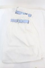 Jamie エーエヌケー / サイバーレッグウォーマー  シロ×サックス O-25-11-07-1044-LO-ZA-OW-ZT170