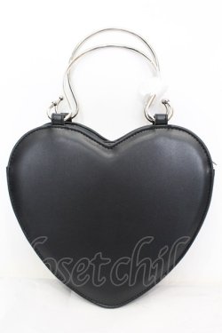 画像3: BABY,THE STARS SHINE BRIGHT / リボンハートBag  クロ×シロ O-25-11-07-1004-BA-BG-IG-OS