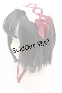 Amavel / 大正浪漫の夢紀行 ヘッドドレス  シロ×ワイン O-25-11-07-1047-CA-AC-OW-OS