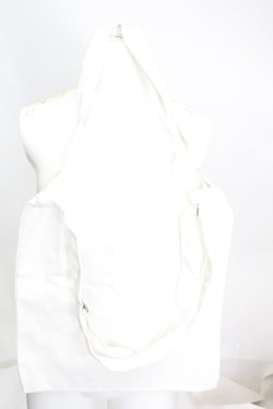 画像2: NieR Clothing / 2WAY トートバッグ  ホワイトｘブルー O-25-11-07-1050-PU-BG-YM-OS