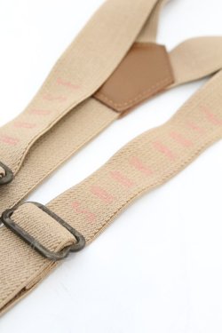 画像2: PINK HOUSE / ロゴサスペンダー  ブラウン O-25-11-07-1052-LO-ZA-IG-OS