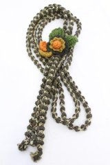 TOMATSU / ニットモチーフベルト  グリーン O-25-11-07-1053-LO-ZA-IG-ZT170