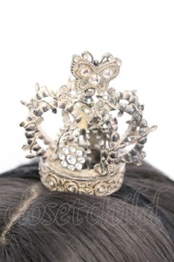 画像2: BABY,THE STARS SHINE BRIGHT / 蝶々クラウン  シルバー O-25-11-07-1056-BA-AC-IG-OS