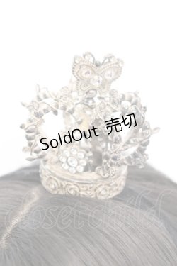 画像2: BABY,THE STARS SHINE BRIGHT / 蝶々クラウン  シルバー O-25-11-07-1056-BA-AC-IG-OS