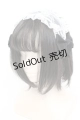 Ruha Garden / レースカチューシャ  ブラック O-25-11-07-1058-GO-AC-IG-ZT169