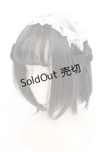 Ruha Garden / レースカチューシャ  ブラック O-25-11-07-1058-GO-AC-IG-ZT169