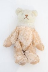 WONDERFUL WORLD / 2カラーくまさんブローチ  ピンク×オフ O-25-11-07-1066-LO-ZA-IG-OS