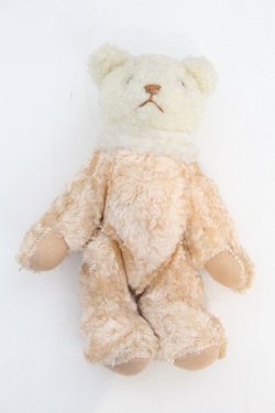 画像1: WONDERFUL WORLD / 2カラーくまさんブローチ  ピンク×オフ O-25-11-07-1066-LO-ZA-IG-OS