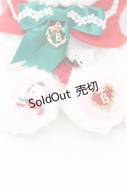 画像2: BABY,THE STARS SHINE BRIGHT / いちごになっちゃったうさくみゃちゃんポシェット  オフ O-25-11-07-1001-BA-BG-IG-OS