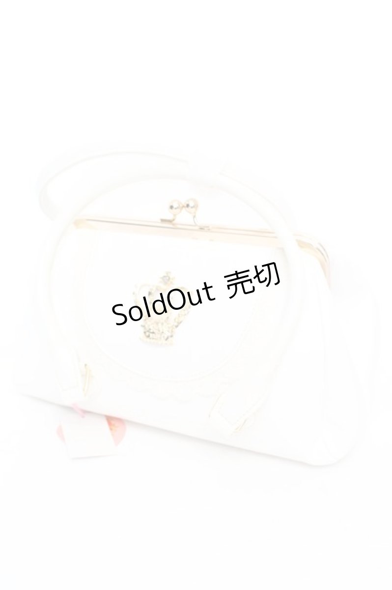 画像1: BABY,THE STARS SHINE BRIGHT / 王冠ガマ口BAG  オフ O-25-11-07-1007-BA-BG-IG-OS (1)