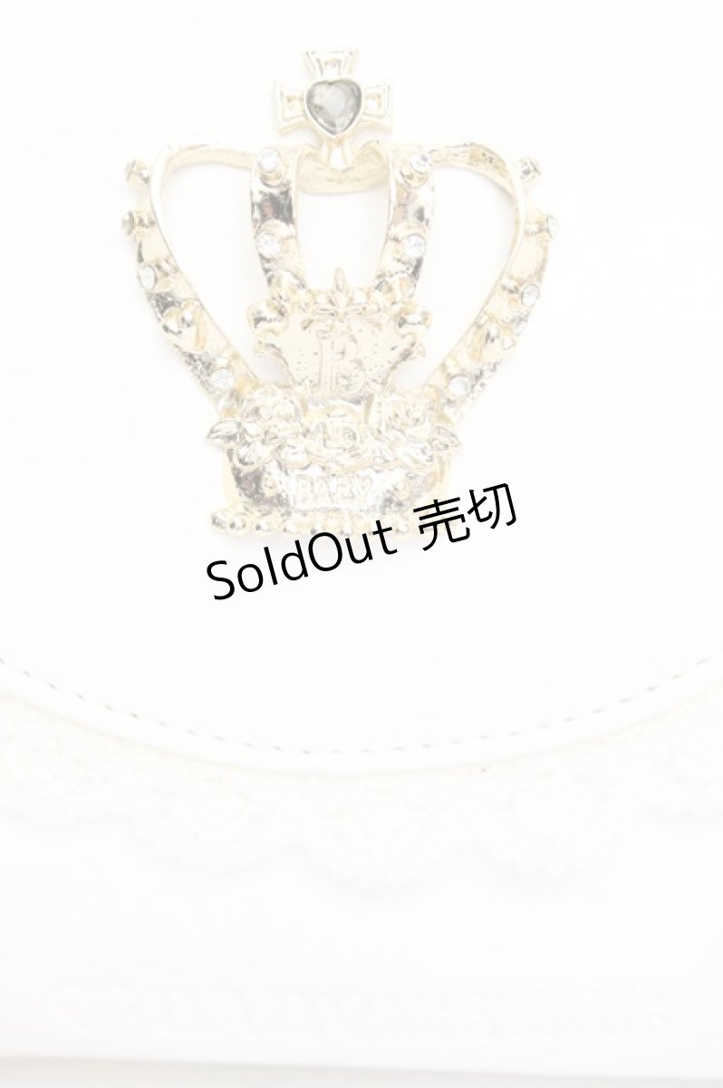 画像2: BABY,THE STARS SHINE BRIGHT / 王冠ガマ口BAG  オフ O-25-11-07-1007-BA-BG-IG-OS (2)
