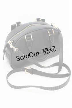 画像2: 【SALE】Maison de FLEUR / 青木 美沙子　Marroncream　リボンボストンバッグ  クロ O-25-11-07-1008-LO-BG-IG-ZT-K010