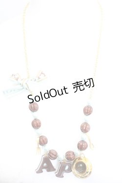 画像2: Angelic Pretty / ロゴチョコレートネックレス  ミントチョコ O-25-11-07-1010-AP-AC-IG-OS