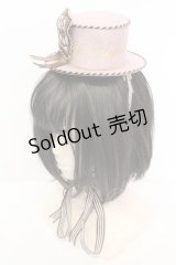 Angelic Pretty / Musee du Chocolat　ミニHAT  ピンク O-25-11-07-1013-AP-ZA-IG-OS
