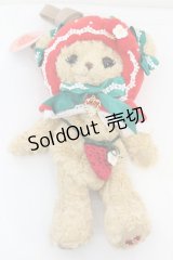 BABY,THE STARS SHINE BRIGHT / いちごになっちゃったくまくみゃちゃんポシェット  ミルクティー O-25-11-07-1002-BA-BG-IG-OS