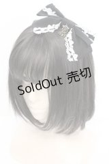 ALICE and the PIRATES / ロージアノーブルグログランカチューシャ  クロ×シロ O-25-11-07-1014-PA-AC-IG-OS