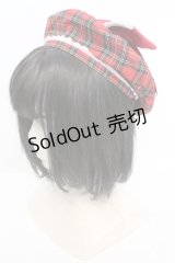 BABY,THE STARS SHINE BRIGHT / タータンチェックベレー  アカ O-25-11-07-1016-BA-AC-IG-OS