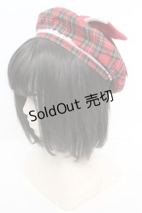 BABY,THE STARS SHINE BRIGHT / タータンチェックベレー  アカ O-25-11-07-1016-BA-AC-IG-OS