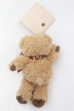 画像3: Maison de FLEUR / 店舗限定 ベアチャーム  ブラウンリボン O-25-11-07-1021-LO-ZA-IG-OS