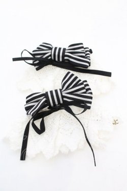 画像1: ALICE and the PIRATES / A/P Cafeお袖とめ  シロ×クロ O-25-11-07-1027-PA-ZA-IG-OS