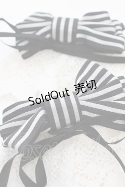 画像2: ALICE and the PIRATES / A/P Cafeお袖とめ  シロ×クロ O-25-11-07-1027-PA-ZA-IG-OS