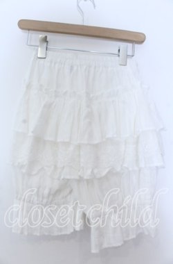 画像2: 王妍与夏季 / 綿レースフリルロング ドロワーズ F シロ O-25-11-07-095-LO-PA-IG-OS