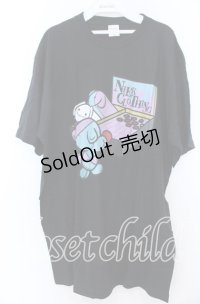 NieR Clothing / ダーツボードTシャツ XL ブラック O-25-11-07-101-PU-TS-YM-OS