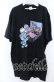 画像1: NieR Clothing / ダーツボードTシャツ XL ブラック O-25-11-07-101-PU-TS-YM-OS (1)