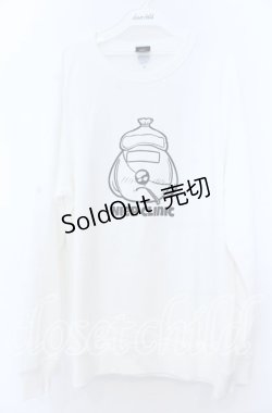 画像1: 【SALE】NieR CLOTHING / NIER CLINIC プルオーバー XL ホワイト O-25-11-07-102-PU-TS-YM-ZT385