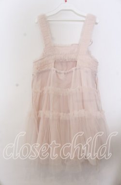 画像2: merry jenny / チュールコルセットミニワンピース  ピンク O-25-11-07-106-LO-OP-IG-OS