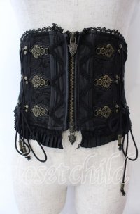 OZZ ANGELO / ビットコルセット  ブラック O-25-11-07-010-OO-TO-IG-OS