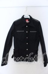 no future / ベルトジャケット S ブラック O-25-11-07-117-PU-TS-IG-OS