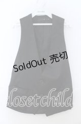 MIDAS / スカル刺繍ベスト 44 ブラック O-25-11-07-118-PU-TO-IG-OS