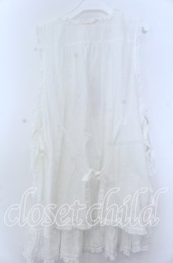 画像2: PINK HOUSE / 桜Teddy刺繍使いローンタブリエ  シロ O-25-11-07-122-LO-TO-IG-OS