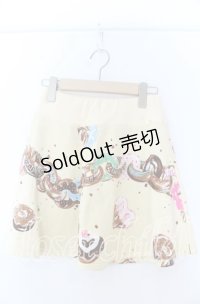MILK / Donutsスカート  クリーム￥ O-25-11-07-011-ML-SK-IG-OS