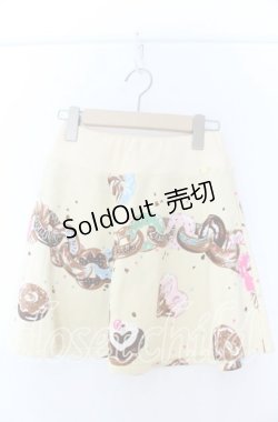 画像1: MILK / Donutsスカート  クリーム￥ O-25-11-07-011-ML-SK-IG-OS