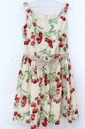 MILK / CHERRY gardenドレス  オフベース O-25-11-07-130-ML-OP-OW-OS