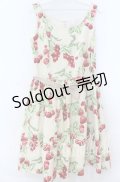 MILK / CHERRY gardenドレス  オフベース O-25-11-07-130-ML-OP-OW-OS