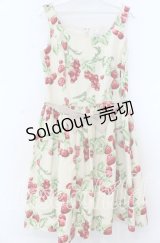 MILK / CHERRY gardenドレス  オフベース O-25-11-07-130-ML-OP-OW-OS