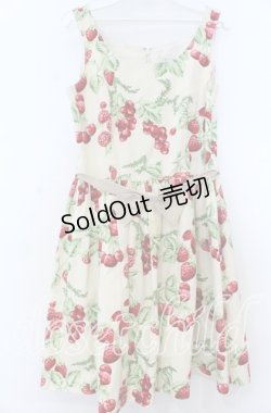 画像1: MILK / CHERRY gardenドレス  オフベース O-25-11-07-130-ML-OP-OW-OS