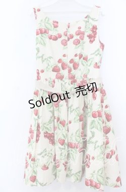 画像2: MILK / CHERRY gardenドレス  オフベース O-25-11-07-130-ML-OP-OW-OS
