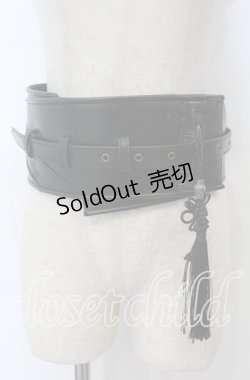 画像1: Desoro works / 琉球浪漫物語〜第二章 巻きべると  ブラック O-25-11-07-142-LO-ZA-OW-OS