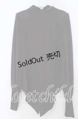 画像2: Qutie Frash / ベルト付きフリルブラウス  パープル O-25-11-07-143-QU-BL-OW-OS