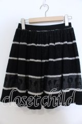 Candy Stripper / ペペパイルスカート  ブラック O-25-11-07-154-PU-SK-OW-ZT313