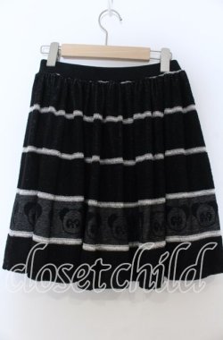 画像2: Candy Stripper / ペペパイルスカート  ブラック O-25-11-07-154-PU-SK-OW-OS