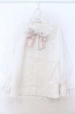 画像1: axes femme / マイメロディ/ブラウス F シロ O-25-11-07-157-AX-BL-OW-OS