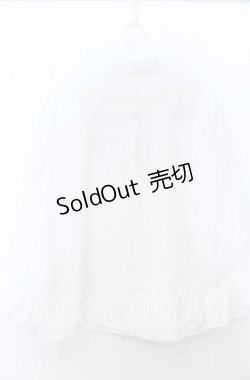 画像2: axes femme / マイメロディ/ブラウス F シロ O-25-11-07-157-AX-BL-OW-OS