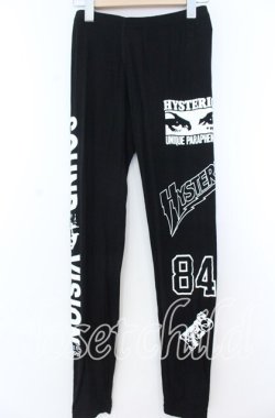 画像1: HYSTERIC GLAMOUR / SCRATCH レギンス F レッド O-25-11-07-020-PU-PA-IG-OS